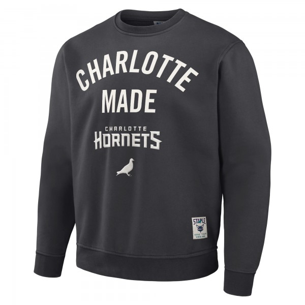 Кофта Charlotte Hornets NBA x Staple Plush - Anthracite