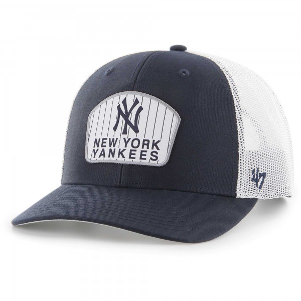Бейсболка New York Yankees 47 Navy Retro Region Patch Trucker