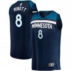 Josh Minott Minnesota Timberwolves Fast Break Player Jersey - Icon Edition - Navy
