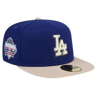 Бейсболка Los Angeles Dodgers New Era Royal Canvas A-Frame 59FIFTY