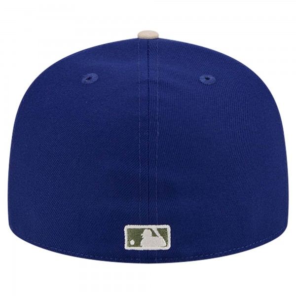 Бейсболка Los Angeles Dodgers New Era Royal Canvas A-Frame 59FIFTY