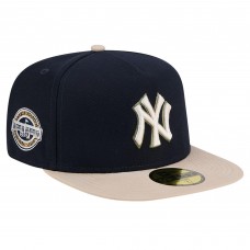 Бейсболка New York Yankees New Era Navy Canvas A-Frame 59FIFTY