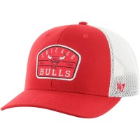 Бейсболка Chicago Bulls 47 Red Semi Patch