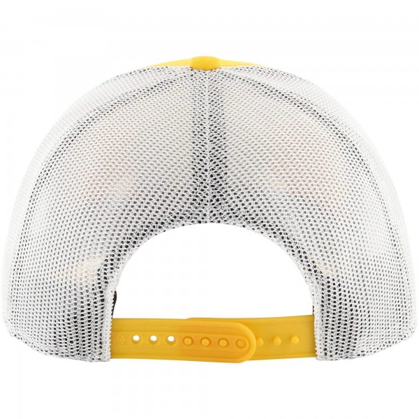 Бейсболка Golden State Warriors 47 Gold Semi Patch Trucker