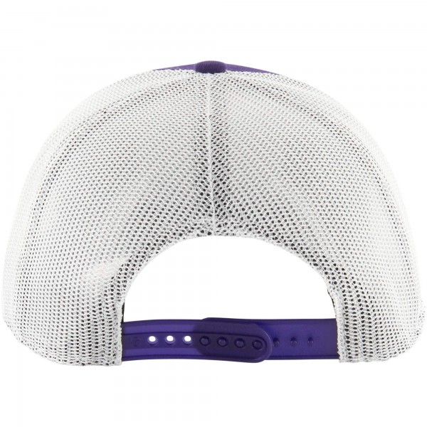 Бейсболка Los Angeles Lakers 47 Purple Semi Patch Trucker