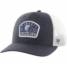 Memphis Grizzlies 47 Semi Patch Trucker Adjustable Hat - Navy
