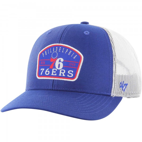 Бейсболка Philadelphia 76ers 47 Semi Patch Trucker - Royal