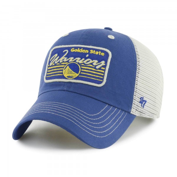 Бейсболка Golden State Warriors 47 Five Point Patch Clean Up - Royal