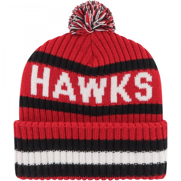 Шапка с помпоном Atlanta Hawks 47 Bering Cuffed Knit - Red