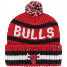 Шапка с помпоном Chicago Bulls 47 Bering Cuffed Knit - Red