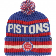 Шапка с помпоном Detroit Pistons 47 Bering Cuffed Knit - Blue