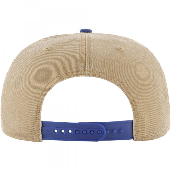 Бейсболка Golden State Warriors 47 Chilmark Captain - Khaki/Royal