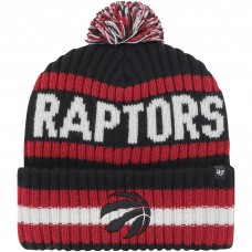 Шапка с помпоном Toronto Raptors 47 Bering Cuffed Knit - Black