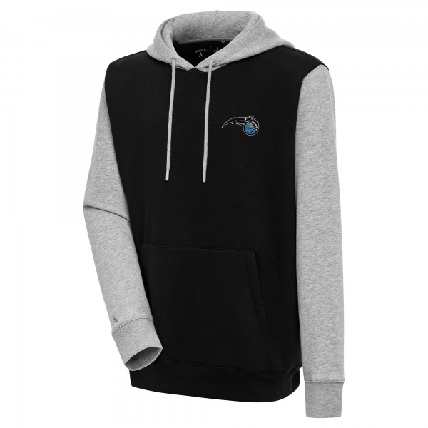 Толстовка Orlando Magic Antigua Victory Colorblock - Black/Heather Gray