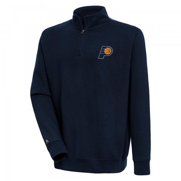 Кофта на короткой молнии Indiana Pacers Antigua Victory - Navy