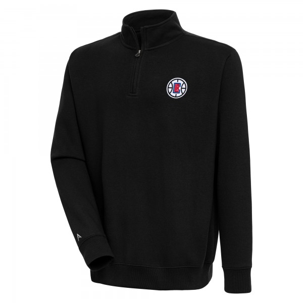 Кофта на короткой молнии LA Clippers Antigua Victory - Black