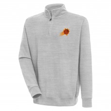 Кофта на короткой молнии Phoenix Suns Antigua Victory - Heather Gray
