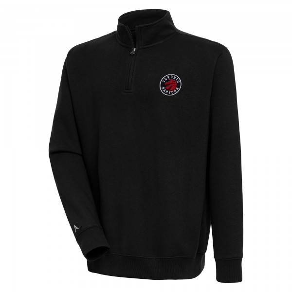 Кофта на короткой молнии Toronto Raptors Antigua Victory - Black