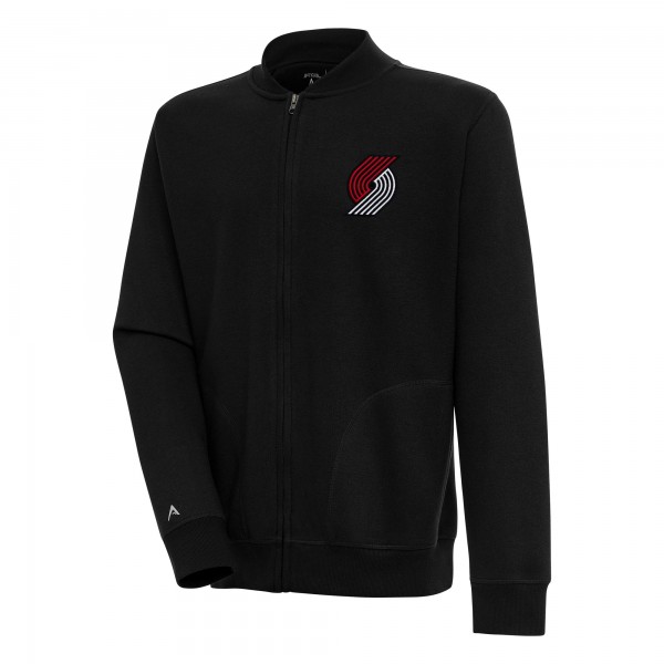 Кофта на молнии Portland Trail Blazers Antigua Victory - Black