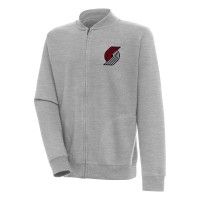 Кофта на молнии Portland Trail Blazers Antigua Victory - Heather Gray