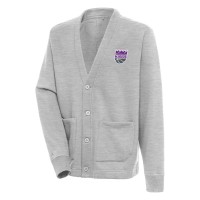 Кардиган Sacramento Kings Antigua Victory - Heather Gray