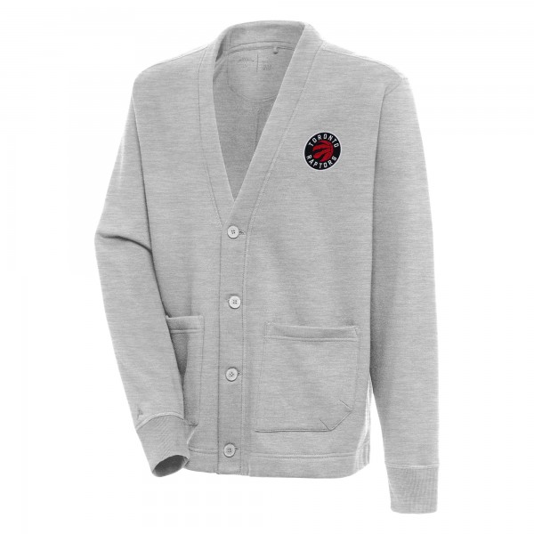 Кардиган Toronto Raptors Antigua Victory - Heather Gray