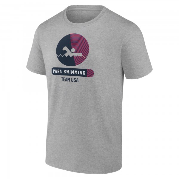 Футболка US Paralympic Swimming Radiating Victory - Heather Gray