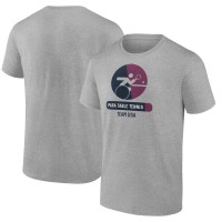Футболка US Paralympic Table Tennis WoRadiating Victory V-Neck - Heather Gray
