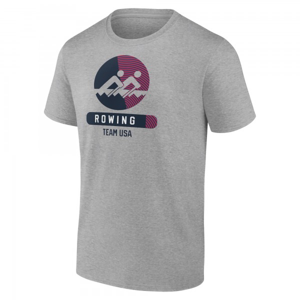 Футболка US Rowing Radiating Victory - Heather Gray