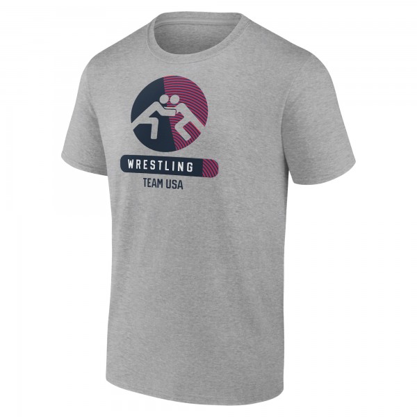 Футболка USA Wrestling Radiating Victory - Heather Gray