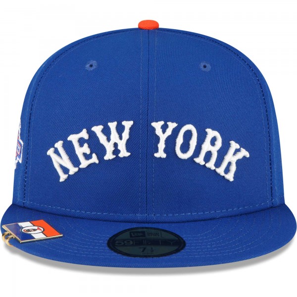 Бейсболка New York Yankees New Era Royal City Flag 59FIFTY