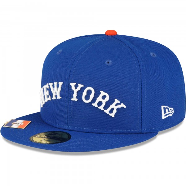 Бейсболка New York Yankees New Era Royal City Flag 59FIFTY