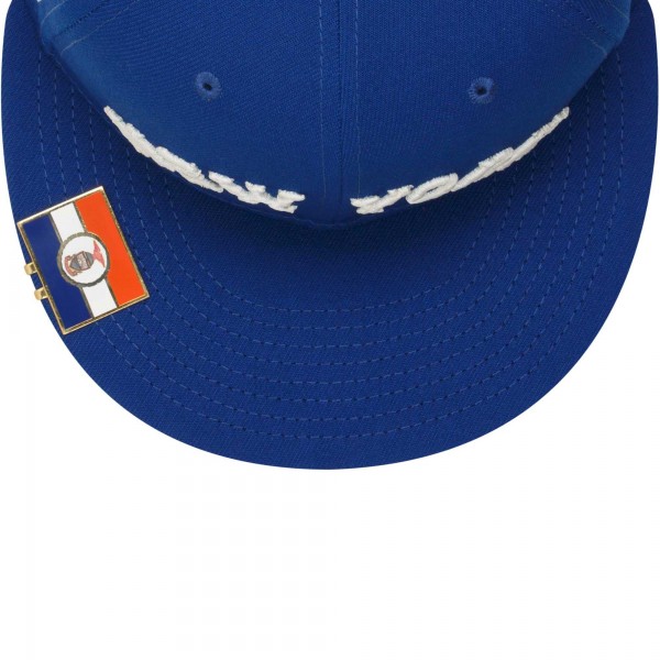 Бейсболка New York Yankees New Era Royal City Flag 59FIFTY