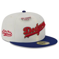 Бейсболка Los Angeles Dodgers New Era White Big League Chew Original 59FIFTY