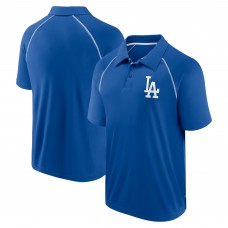 Los Angeles Dodgers Fanatics Royal Strong Alone Raglan Polo