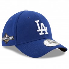 Бейсболка Los Angeles Dodgers New Era 2023 Postseason 39THIRTY - Royal