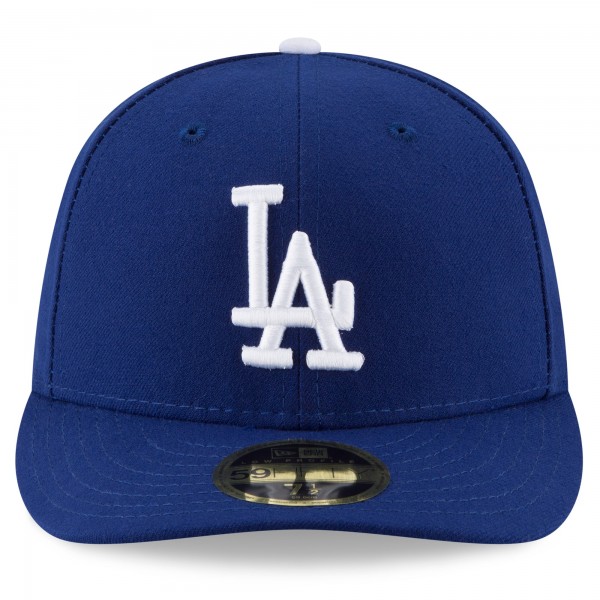 Бейсболка Los Angeles Dodgers New Era 2023 Postseason Low Profile 59FIFTY - Royal