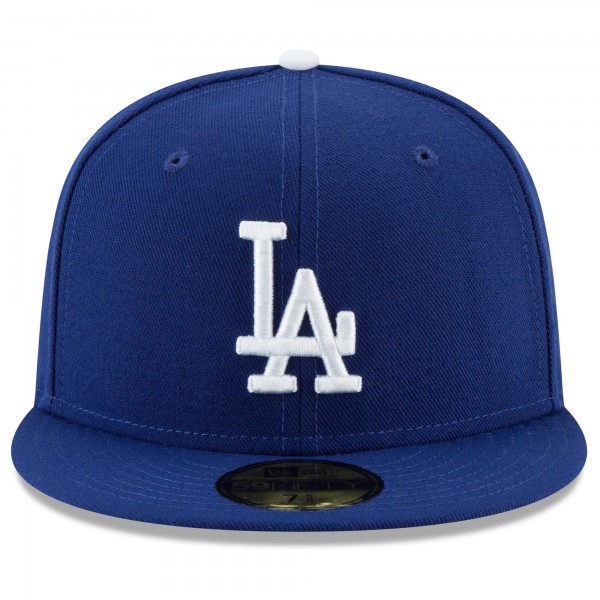 Бейсболка Los Angeles Dodgers New Era 2023 Postseason 59FIFTY - Royal