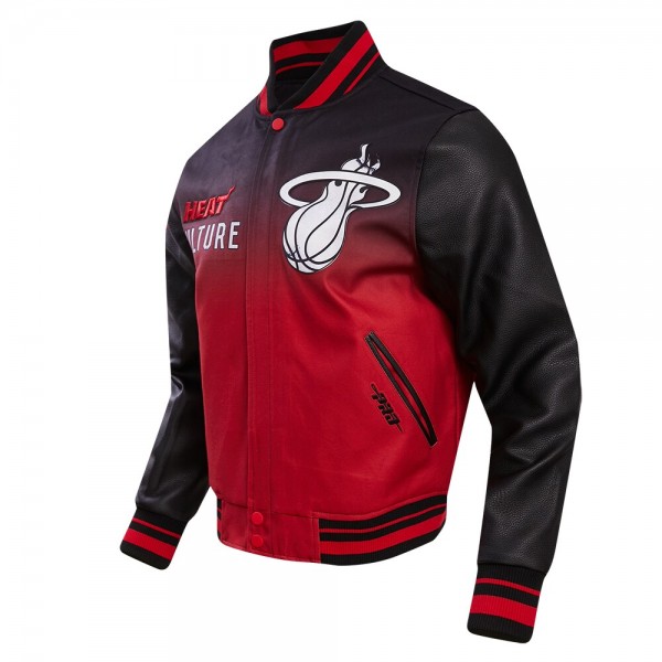 Куртка на молнии Miami Heat Pro Standard 2023/24 City Edition Varsity - Black
