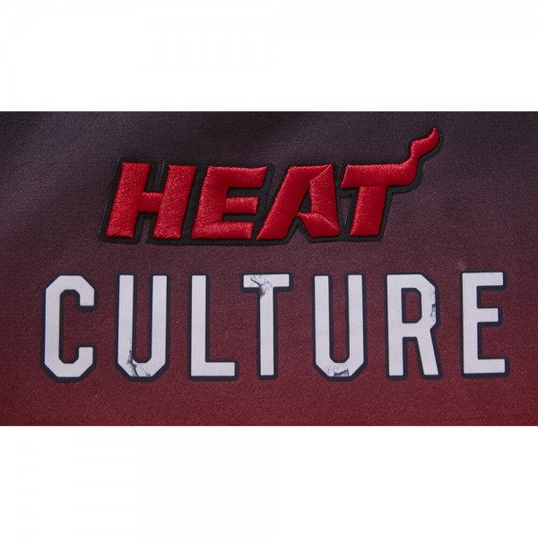 Куртка на молнии Miami Heat Pro Standard 2023/24 City Edition Varsity - Black