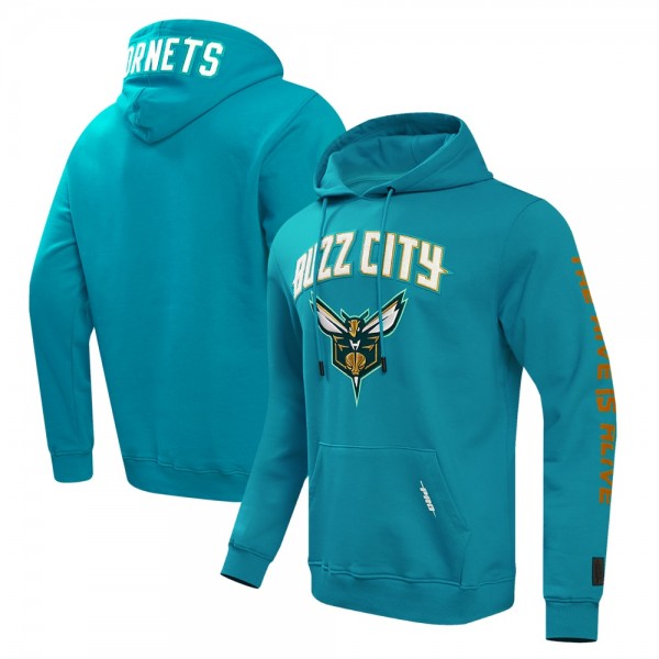 Толстовка Charlotte Hornets Pro Standard 2023/24 City Edition - Teal