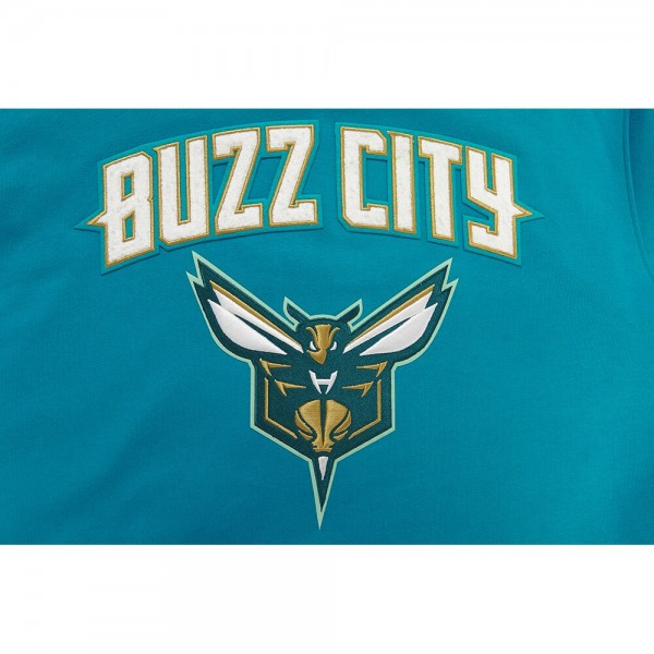 Толстовка Charlotte Hornets Pro Standard 2023/24 City Edition - Teal