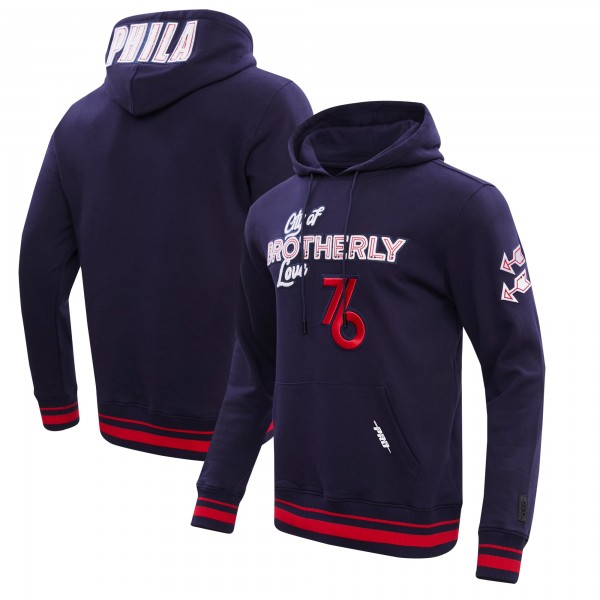 Толстовка Philadelphia 76ers Pro Standard 2023/24 City Edition - Navy