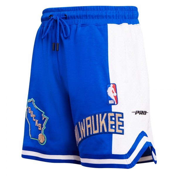 Шорты Milwaukee Bucks Pro Standard 2023/24 City Edition DK - Royal