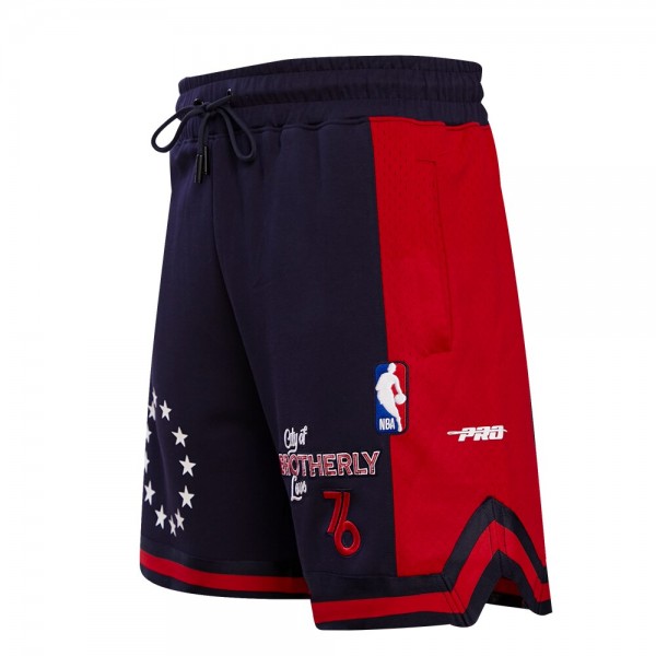 Шорты Philadelphia 76ers Pro Standard 2023/24 City Edition DK - Navy