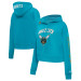 Женская толстовка Charlotte Hornets Pro Standard Teal 2023/24 City Edition Cropped