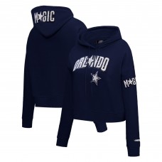 WoOrlando Magic Pro Standard Navy 2023/24 City Edition Cropped Pullover Hoodie