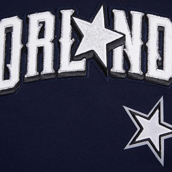 WoOrlando Magic Pro Standard Navy 2023/24 City Edition Cropped Pullover Hoodie