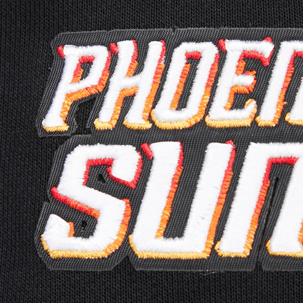 WoPhoenix Suns Pro Standard Black 2023/24 City Edition Cropped Pullover Hoodie