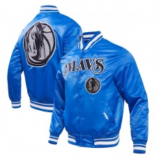 Куртка на кнопках Dallas Mavericks Pro Standard 2023/24 City Edition Satin - Royal